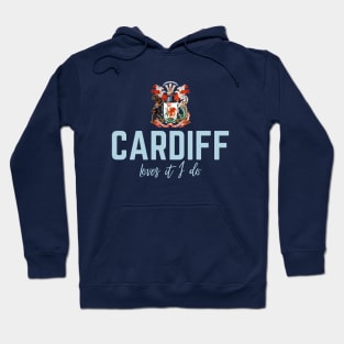 Cardiff, Loves it I do, Cardiff supporter Hoodie